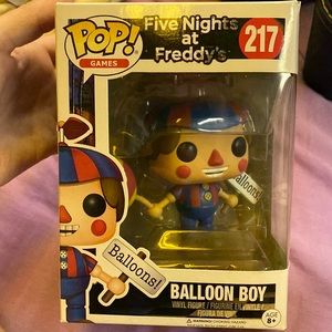 Fnaf balloon boy funkopop